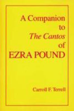 Companion to The Cantos of Ezra Pound