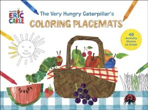 Very Hungry Coloring Placemats - 40 Activity Sheets to Color