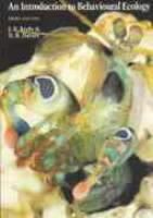 An Introduction to Behavioural Ecology, 3rd Edition