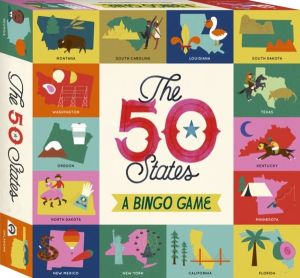 50 States Bingo Game - A Bingo Game for Explorers
