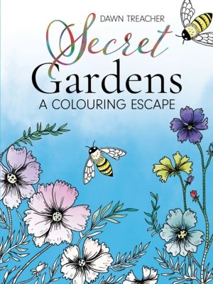 Secret Gardens - A Colouring Escape - A Beautifully Scenic Hand-drawn Colou