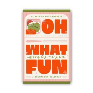 Oh What Googly-Eyed Fun Magnet Countdown Calendar