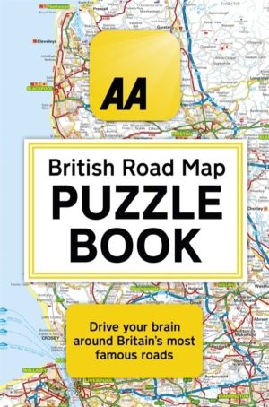 AA British Road Map Puzzle Book - These highly-addictive brain games will m