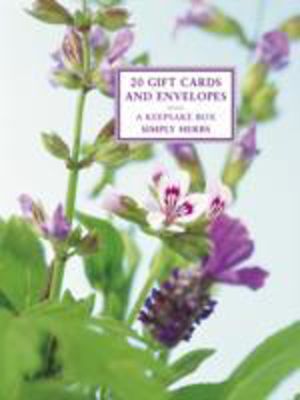Tin Box of 20 Gift Cards and Envelopes : Simply Herbs