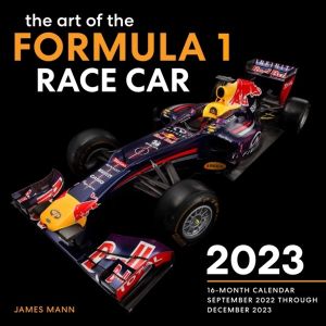 Art of the Formula 1 Race Car 2023 - 16-Month Calendar - September 2022 thr