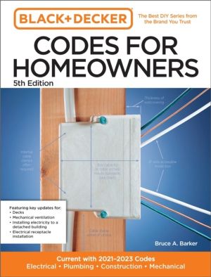 Black and Decker Codes for Homeowners 5th Edition - Current with 2021-2023