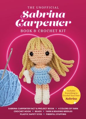 Unofficial Sabrina Carpenter Book and Crochet Kit - Includes Everything to