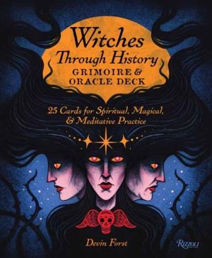 Witches Through History: Grimoire and Oracle Deck - 25 Cards for Spiritual,