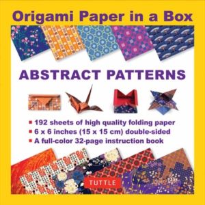 Origami Paper in a Box - Abstract Patterns - 192 Sheets of Tuttle Origami P