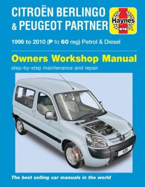 Citroen Berlingo & Peugeot Partner Petrol & Diesel (96 - 10) Haynes Repair
