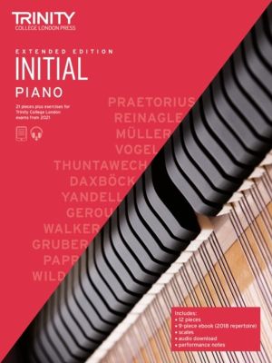 Trinity College London Piano Exam Pieces Plus Exercises From 2021: Initial