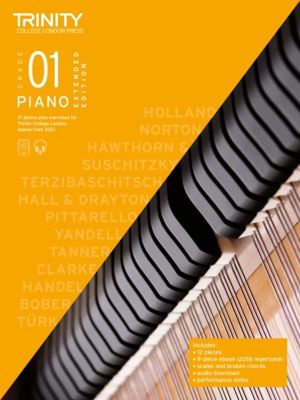 Trinity College London Piano Exam Pieces Plus Exercises From 2021: Grade 1
