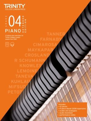 Trinity College London Piano Exam Pieces Plus Exercises From 2021: Grade 4