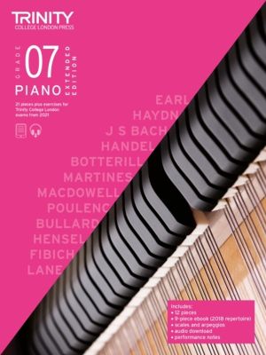 Trinity College London Piano Exam Pieces Plus Exercises From 2021: Grade 7