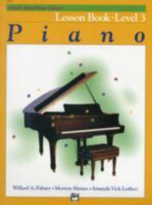 Alfred's Basic Piano Library Lesson 3
