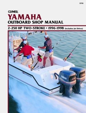 Yamaha 2-250 HP Two Stroke Outboard & Jet Drives (1996-1998) Service Repair