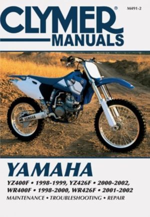 Yamaha YZ400F, YZ426F, WR400F & WR426F Motorcycle (1998-2002) Service Repai