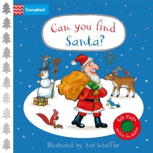 Can You Find Santa? - A soft flaps book, perfect for babies