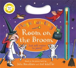 Room on the Broom Magic Painting - Just add water to paint!