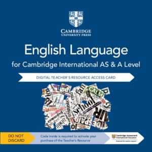 Cambridge International AS and A Level English Language Digital Teacher's R