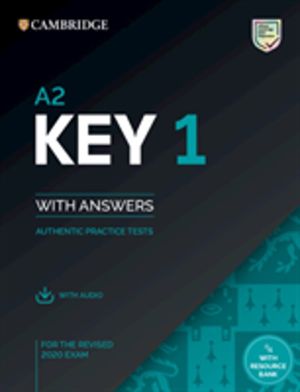 A2 Key 1 for the Revised 2020 Exam Student's Book with Answers with Audio w