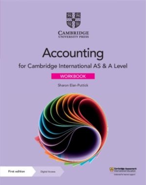 Cambridge International AS & A Level Accounting Workbook with Digital Acces