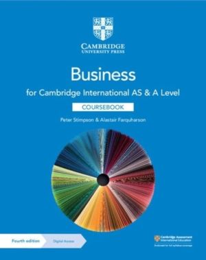 Cambridge International AS & A Level Business Coursebook with Digital Acces