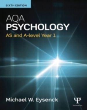 AQA Psychology - AS and A-level Year 1