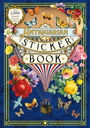 Antiquarian Sticker Book - An Illustrated Compendium of Adhesive Ephemera
