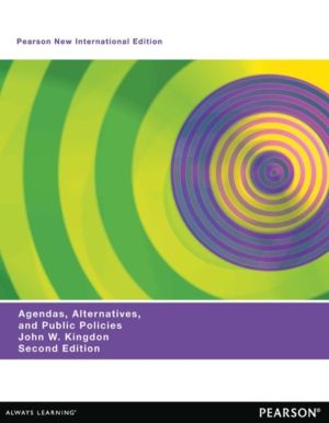 Agendas, Alternatives, and Public Policies (with an Epilogue on Health Care