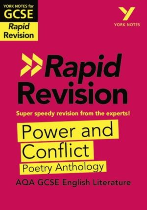 York Notes RAPID AQA GCSE (Revision Guide) Power and Conflict Poetry Anthol