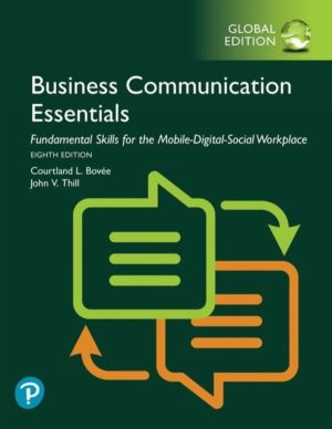 Business Communication Essentials: Fundamental Skills for the Mobile-Digita
