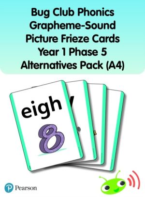 Bug Club Phonics Grapheme-Sound Picture Frieze Cards Year 1 Phase 5 alterna