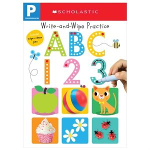 ABC 123 Write and Wipe Flip Book: Scholastic Early Learners (Write and Wipe