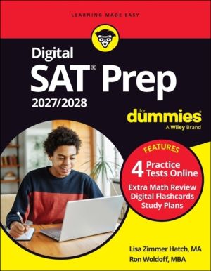 Digital SAT Prep 2027/2028 For Dummies - Book + 4 Full-Length Practice Test