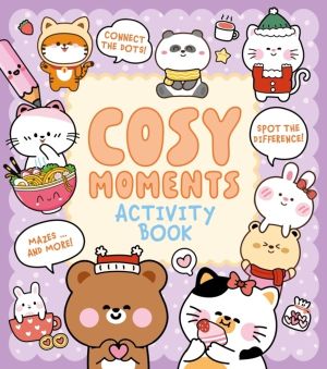 Cosy Moments Activity Book - Connect the Dots, Spot the Difference, Mazes .