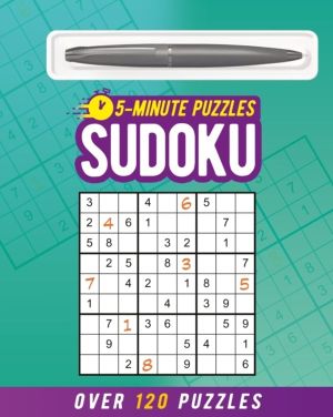 5-Minute Sudoku (includes ball-point pen) - Over 120 Puzzles