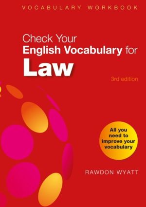 Check Your English Vocabulary for Law - All you need to improve your vocabu