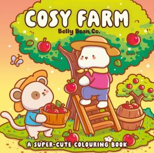 Cosy Farm - A super-cute colouring book