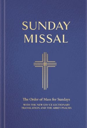 Sunday Missal: People's Edition (Blue Binding) - (New ESV Lectionary for AD