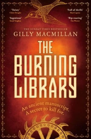 Burning Library - 'A breakneck thriller...if you enjoyed The Da Vinci Code