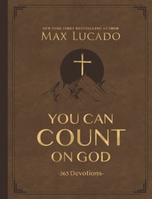You Can Count on God, Large Text Leathersoft - 365 Daily Devotions for Hope