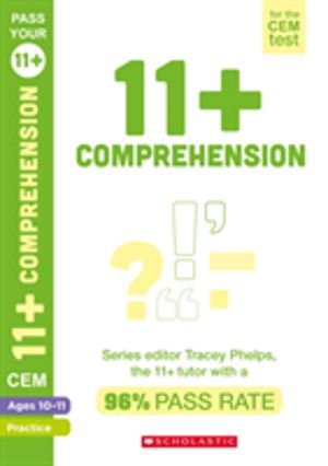 11+ English Comprehension Practice and Assessment for the CEM Test Ages 10-