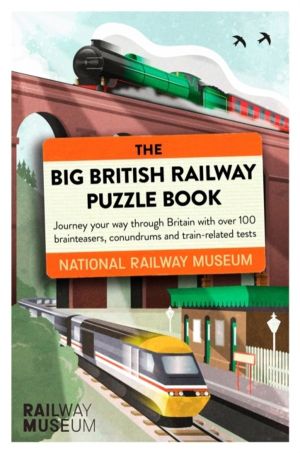 Big British Railway Puzzle Book - Perfect for puzzle lovers!