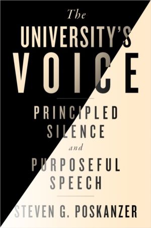University's Voice - Principled Silence and Purposeful Speech