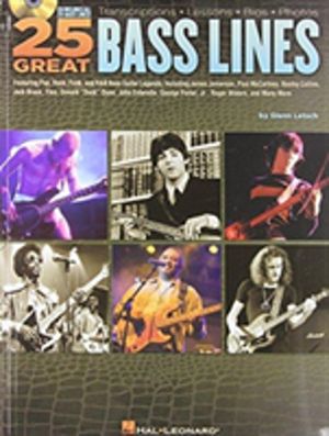 25 Great Bass Lines - Transcriptions À Lessons À Bios À Photos