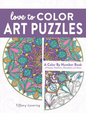 Love to color art puzzles - a color by number books of petals, patterns, ma