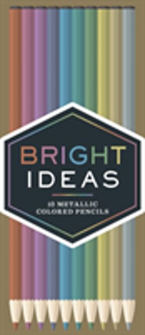 Bright Ideas Metallic Colored Pencils: 10 Colored Pencils