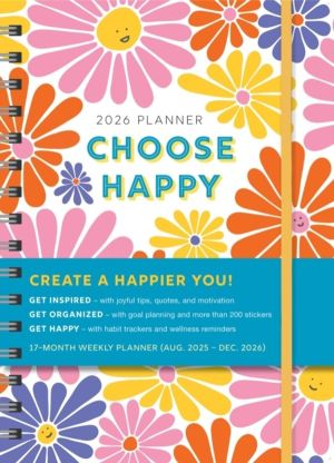 2026 Choose Happy Planner - August 2025-December 2026
