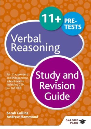 11+ Verbal Reasoning Study and Revision Guide - For 11+, pre-test and indep